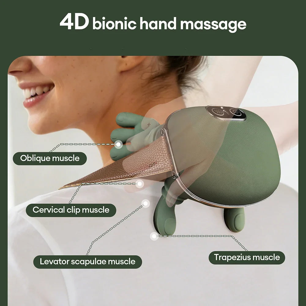 Bionic Finger Neck Shoulder Massager.