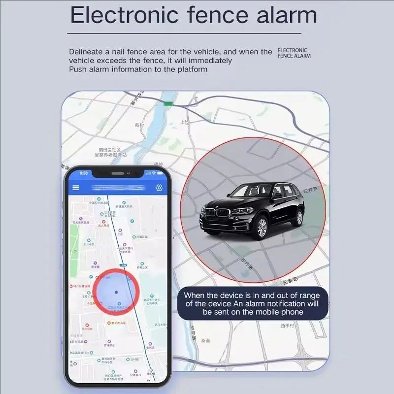 Smart Mini GPS Tracker _ Magnetic Anti - Theft Car Locator